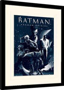 Inramad poster Batman: Akham Origins - Montage