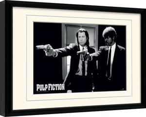 Inramad poster Pulp Fiction - Guns