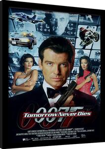 Inramad poster James Bond - Tomorrow Never Dies