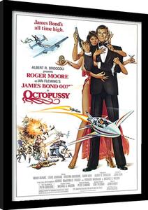 Inramad poster James Bond - Octopussy