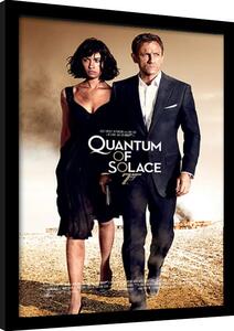 Inramad poster James Bond - Quantum Of Solace
