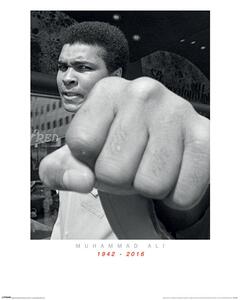Konsttryck Muhammad Ali Commemorative - Punch
