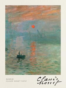 Bildreproduktion Sunrise - Claude Monet