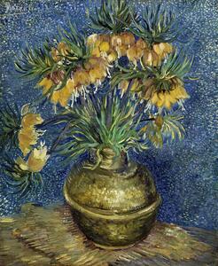 Bildreproduktion Crown Imperial Fritillaries in a Copper Vase, 1886, Vincent van Gogh