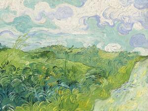 Bildreproduktion Green Wheat Fields - Vincent van Gogh, (40 x 30 cm)