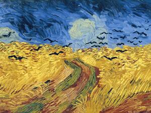 Bildreproduktion Wheatfield with Crows - Vincent van Gogh