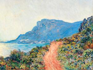 Bildreproduktion The Corniche near Monaco, Claude Monet