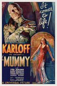 Bildreproduktion The Mummy (Vintage Cinema / Retro Movie Theatre Poster / Horror & Sci-Fi)