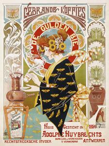 Bildreproduktion Coffee Shop Advert (Art Nouveau Café) - Alphonse Mucha