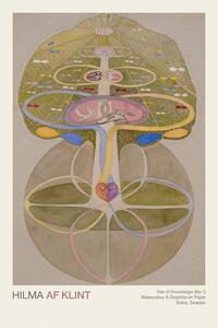 Bildreproduktion Tree of Knowledge Series (No.1 out of 8) - Hilma af Klint, (26.7 x 40 cm)