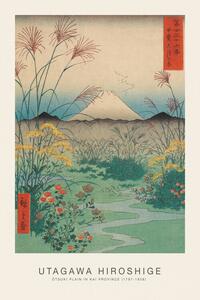 Bildreproduktion Ōtsuki Plain in Kai Province (Japanese Spring Landscape) - Utagawa Hiroshige