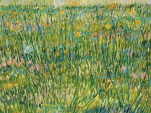 Bildreproduktion A Patch of Grass - Vincent van Gogh