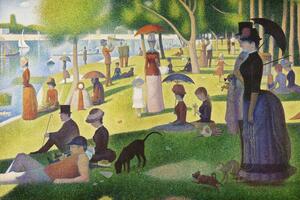 Bildreproduktion A Sunday on La Grande Jatte (Traditional Vintage Landscape) - Georges Seurat