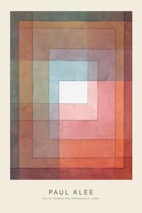 Bildreproduktion White Framed Polyphonically (Special Edition) - Paul Klee, (26.7 x 40 cm)