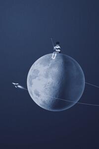 Illustration Moon boy, Maarten Léon