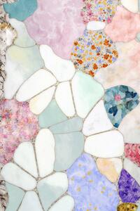 Illustration Floral Mosaic, Treechild