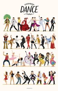 Illustration Everybody Dance Now, Nour Tohme