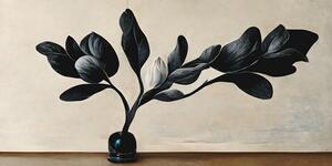 Illustration Black Magnolia, Treechild