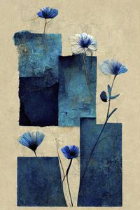 Illustration Blocks And Flowers, Treechild