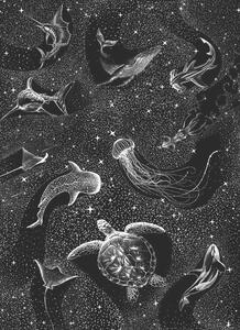 Illustration Cosmic ocean, Aliriza Cakir