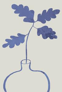 Illustration Blue Oak Plant, Pictufy Studio