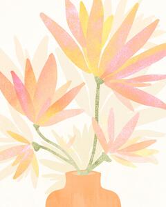 Illustration Sweet Pink Floral, Kristian Gallagher