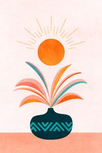 Illustration Sun Worship, Kristian Gallagher, (26.7 x 40 cm)