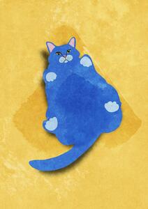 Illustration Fat Cat, Raissa Oltmanns