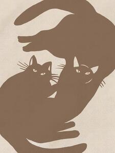 Illustration Two cats, Little Dean