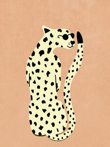 Illustration Cool Cheetah, Raissa Oltmanns