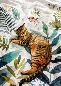 Illustration Cats life 2, Justyna Jaszke