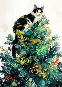 Illustration Cats life 12, Justyna Jaszke