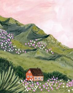 Illustration Mountain House, Sarah Gesek