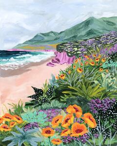 Illustration Coastal Bluffs, Sarah Gesek