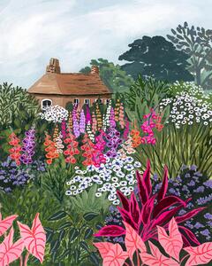 Illustration Lush Garden, Sarah Gesek