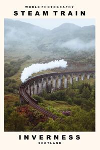 Fotografi Steam Train (Inverness, Scotland)