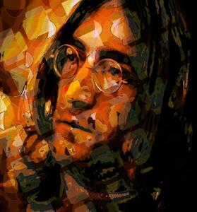 Davis, Scott J. - Konsttryck Lennon, 2012, (35 x 40 cm)