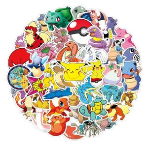 Klistermärken Pokémon - 50 st