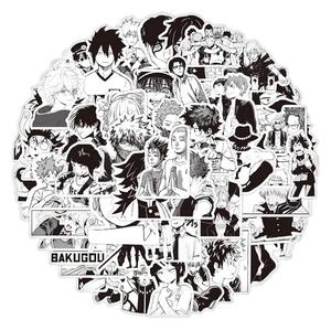 Megapack med Klistermärken - Anime Black and White