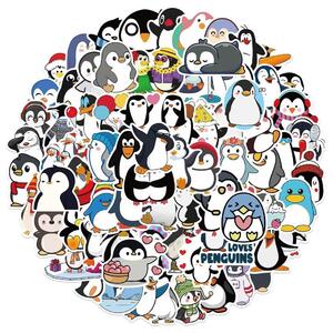 Megapack med Klistermärken - Pingviner