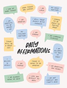 Illustration Daily Affirmations, Beth Cai