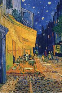 Poster, Affisch Vincent van Gogh - Café Terrace, (61 x 91.5 cm)