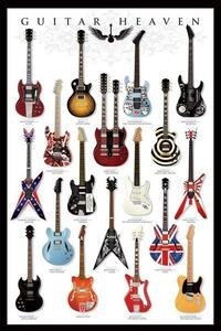 Poster, Affisch Guitar heaven