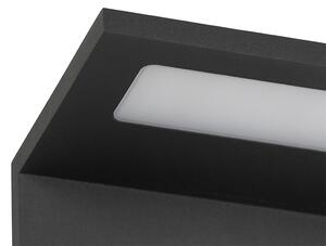 Utomhus vägglampa grå inkl. LED IP54 rörelsesensor - Harvey