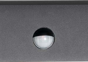 Utomhus vägglampa grå inkl. LED IP54 rörelsesensor - Harvey