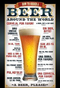 Poster, Affisch Beer – how to order