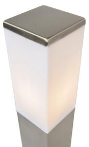 Modern utomhuslampa 80 cm stål - Malios