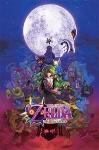 Poster, Affisch The Legend Of Zelda - Majora's Mask