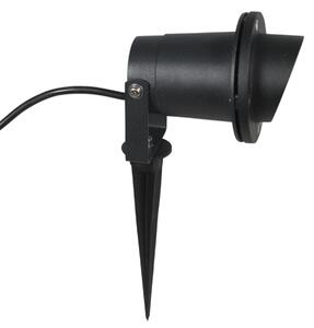 Trädgårdlampan med spet svart inkl. Sladd och kontakt IP65