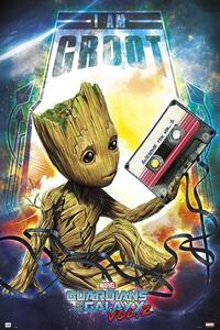 Poster, Affisch Guardians Of The Galaxy - Groot, (61 x 91.5 cm)